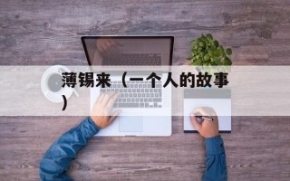 薄锡来（一个人的故事）