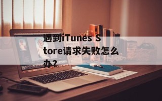 遇到iTunes Store请求失败怎么办？