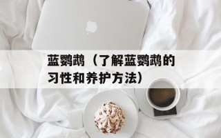 蓝鹦鹉（了解蓝鹦鹉的习性和养护方法）