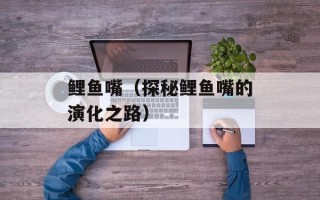 鲤鱼嘴（探秘鲤鱼嘴的演化之路）