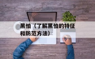 黑怕（了解黑怕的特征和防范方法）
