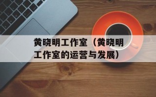 黄晓明工作室（黄晓明工作室的运营与发展）