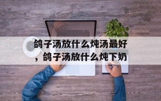 鸽子汤放什么炖汤最好，鸽子汤放什么炖下奶
