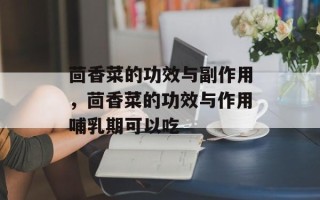 茴香菜的功效与副作用，茴香菜的功效与作用哺乳期可以吃
