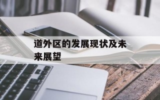 道外区的发展现状及未来展望