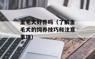 金毛犬好养吗（了解金毛犬的饲养技巧和注意事项）