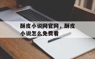 酥皮小说网官网，酥皮小说怎么免费看