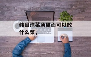 韩国泡菜汤里面可以放什么菜，