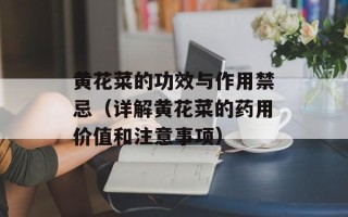 黄花菜的功效与作用禁忌（详解黄花菜的药用价值和注意事项）