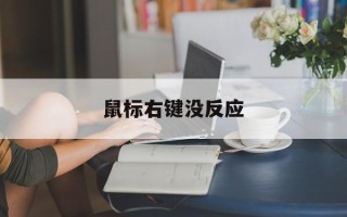 鼠标右键没反应