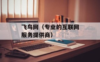 飞鸟网（专业的互联网服务提供商）