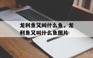 龙利鱼又叫什么鱼，龙利鱼又叫什么鱼图片