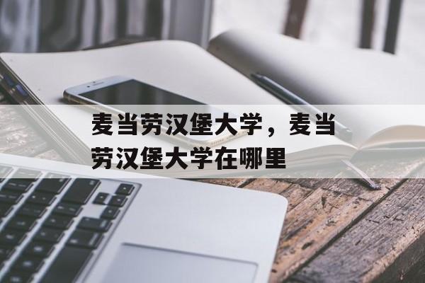 麦当劳汉堡大学，麦当劳汉堡大学在哪里-第1张图片-