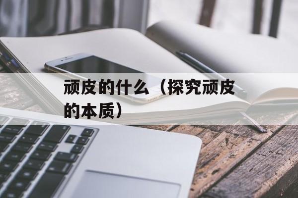 顽皮的什么（探究顽皮的本质）-第1张图片-