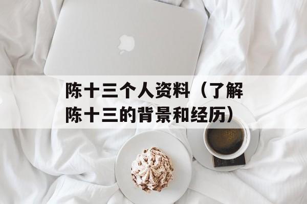 陈十三个人资料（了解陈十三的背景和经历）-第1张图片-