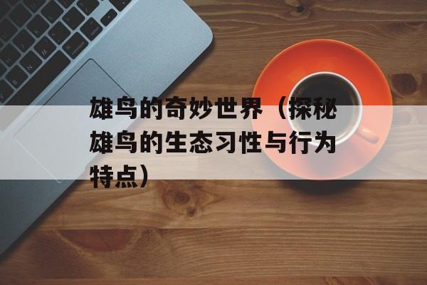 雄鸟的奇妙世界（探秘雄鸟的生态习性与行为特点）-第1张图片-