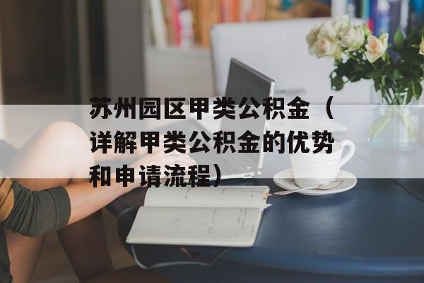 苏州园区甲类公积金（详解甲类公积金的优势和申请流程）-第1张图片-