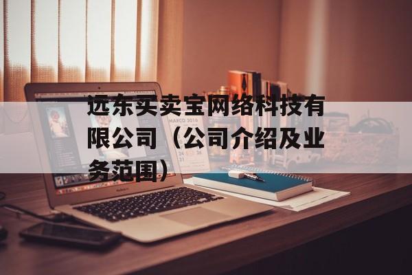 远东买卖宝网络科技有限公司（公司介绍及业务范围）-第1张图片-