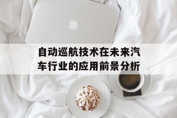 自动巡航技术在未来汽车行业的应用前景分析-第1张图片-