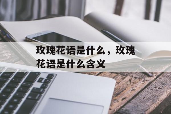 玫瑰花语是什么，玫瑰花语是什么含义-第1张图片-